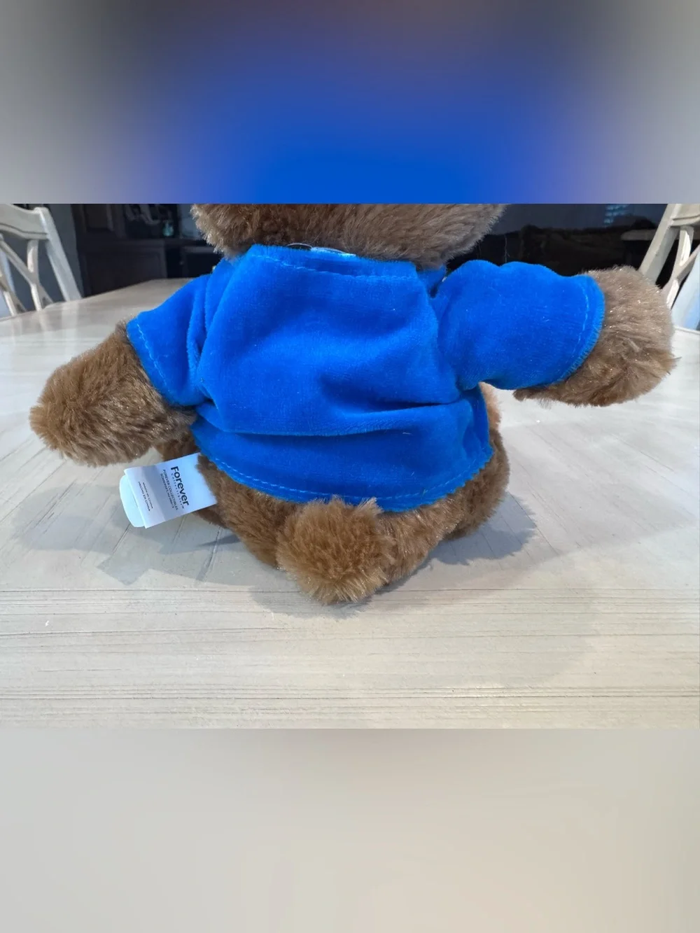 New York Knicks NBA Finals Champs Traditional Plush Bear – Royal Blue – Like New